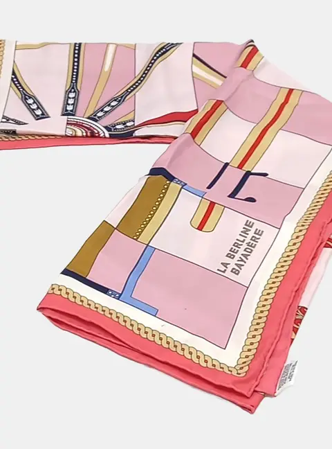 Herm&egrave;s Multicolor silk scarf