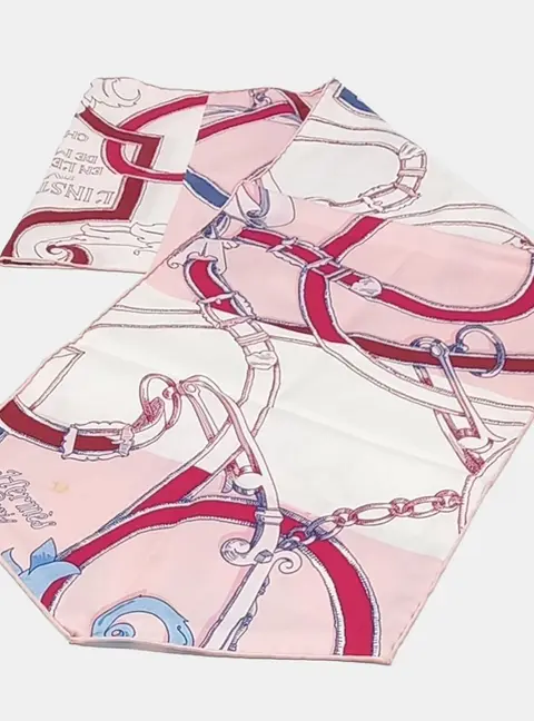Herm&egrave;s Multicolor Maxi Twilly Scarf