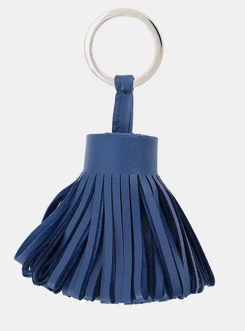 Hermes Carmen Blue De Malte Lambskin