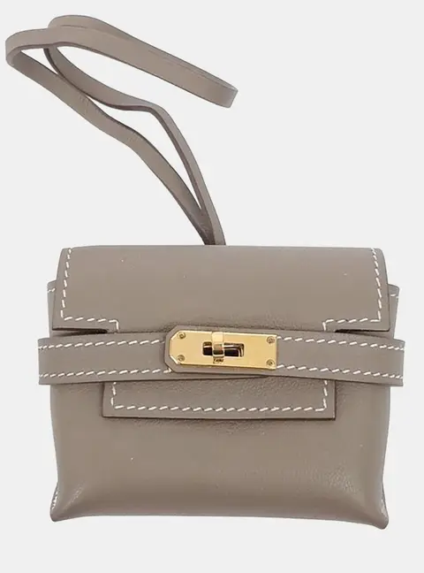 Herm&egrave;s Kelly Festival Leather Bag Charm (B)