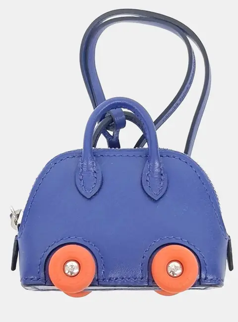 Herm&egrave;s Bolide on Wheel Leather Bag Charm (B)