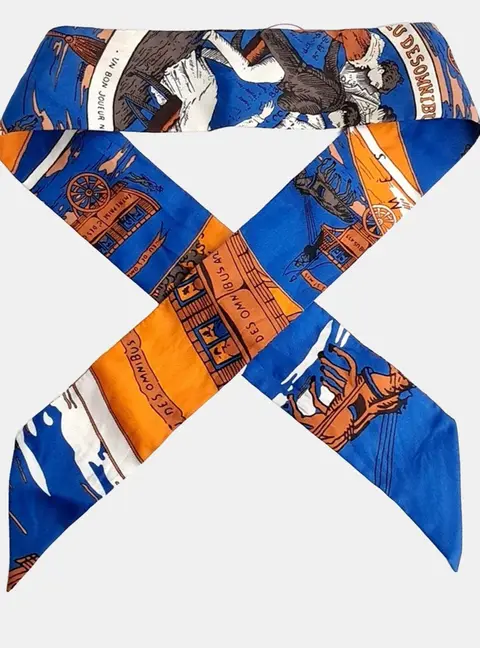 Herm&egrave;s Silk Twilly scarf