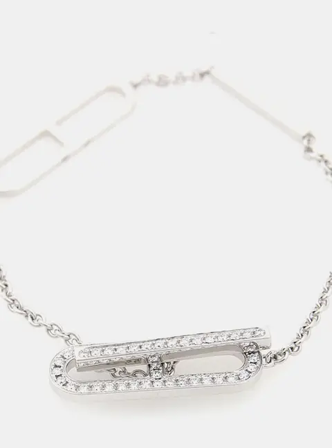 Herm&egrave;s Diamond Ever Chandal Bracelet