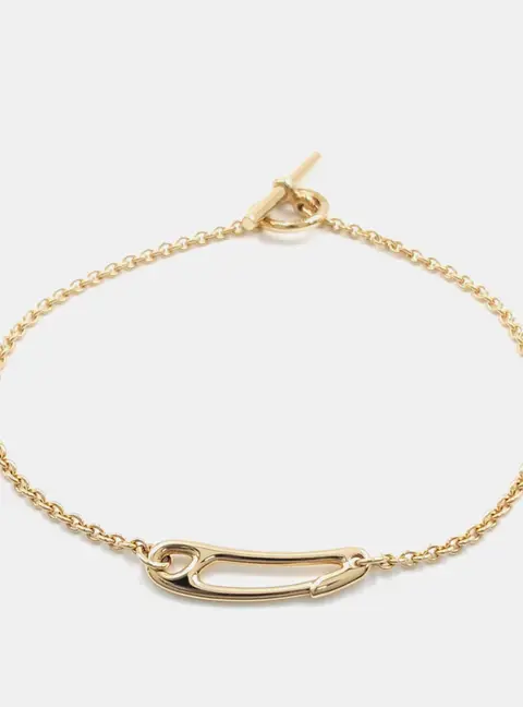 Hermes Chandal Mini 18k Rose Gold Punk Bracelet