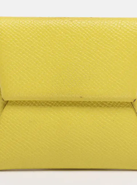 Hermes Kiwi Epsom Leather Bastia Coin Purse