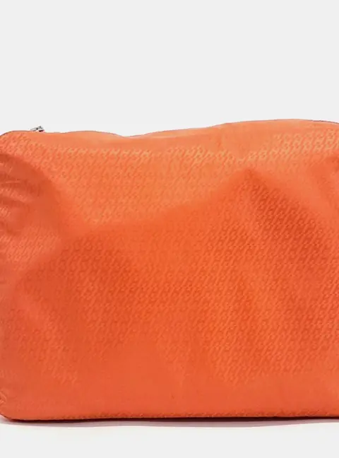 Hermes Travel PM Orange Silk Toiletry Bag