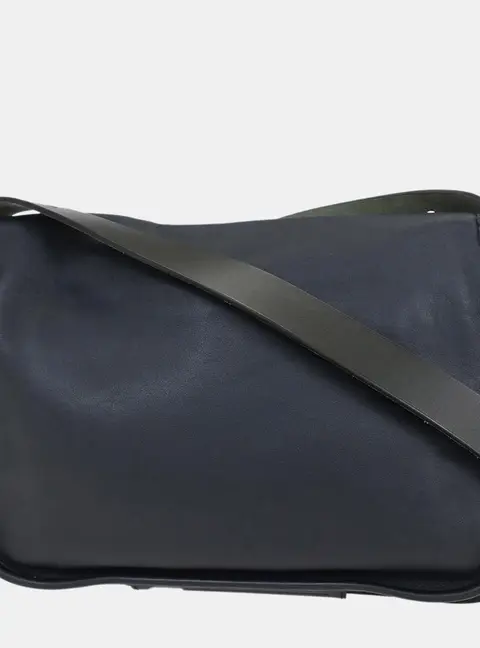 Hermes Blue Indigo Sikkim Barda 30 Shoulder Bag
