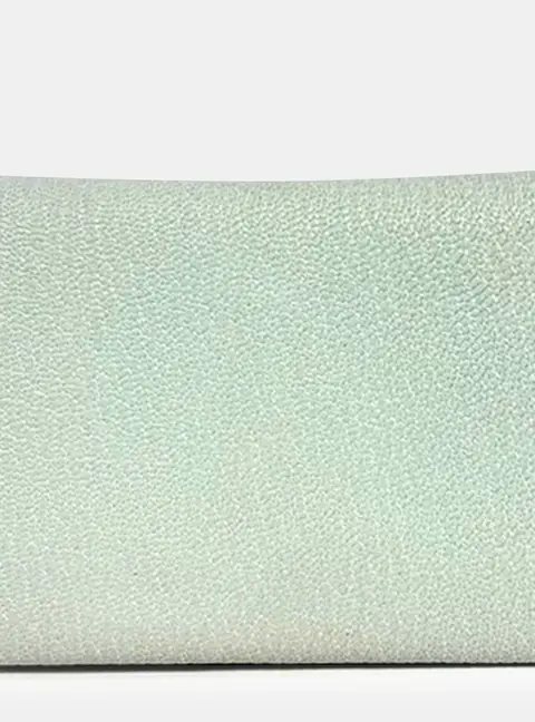 Hermes Calvi Duo Green Mysore Goatskin Leather Card Holder