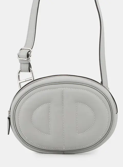 Hermes In The Loop 18 Glacier Swift Leather Shoulder Bag