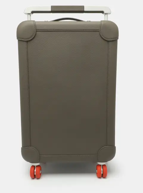 Hermes R.M.S Etain Taurillon Leather Cabin Suitcase