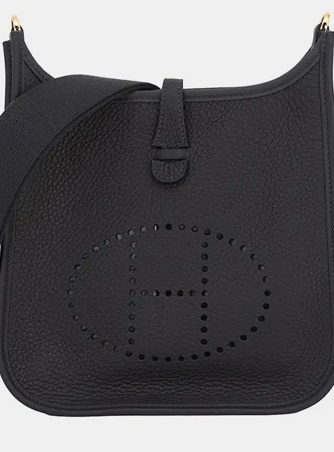 Hermes Evelyne III 29 Caban Taurillon Clemence Leather Shoulder Bag