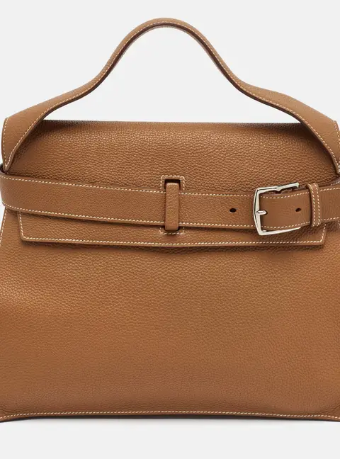 Hermes Etribelt Gold Togo Leather Bag
