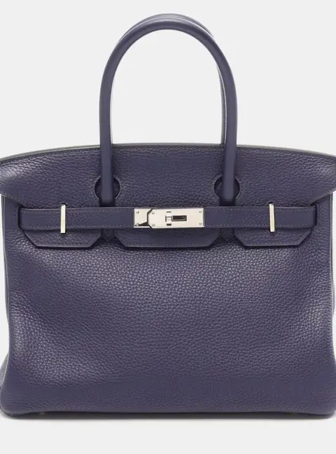 Hermes Birkin Togo Leather 30 Totes Bag