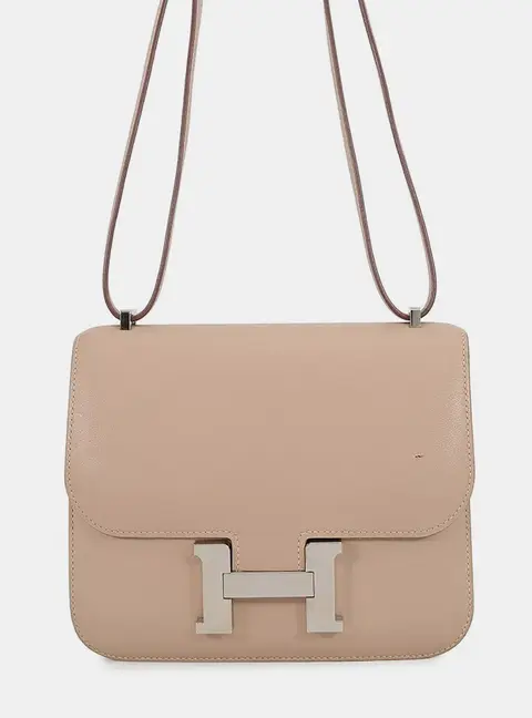 Hermes Constance3 Argile Swift Leather Size Mini