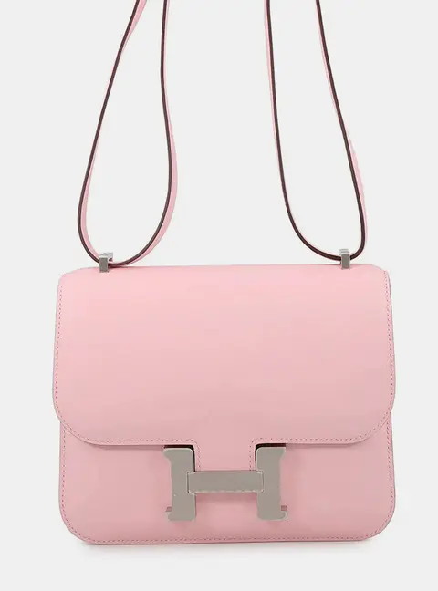 Hermes Constance3 Miroir Rose Sakura Swift Leather Size Mini