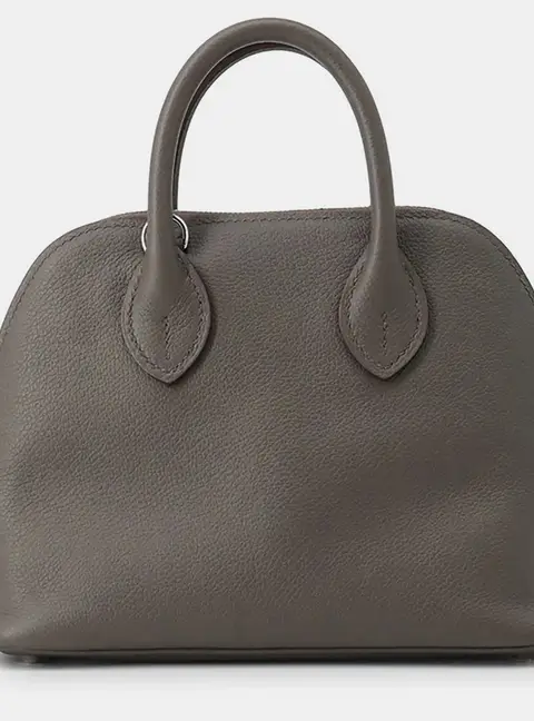 Hermes Bolide1923 Verso Etain/Sage Evercolor Size Mini