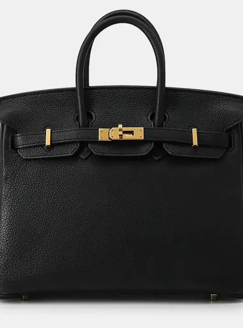 Hermes Birkin Black Togo Leather Size 25