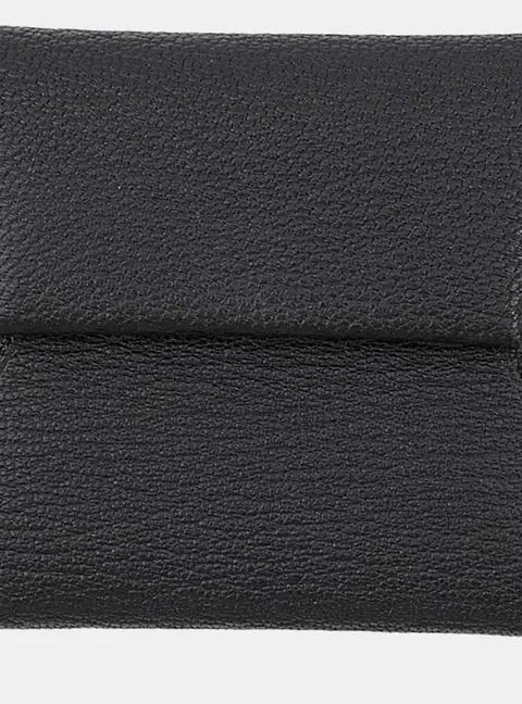 Hermes Bastia Black Chevre Myzore Goatskin
