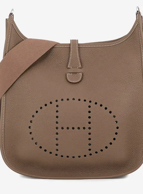 Hermes Evelyne3 Etoupe Taurillon Clemence Size PM