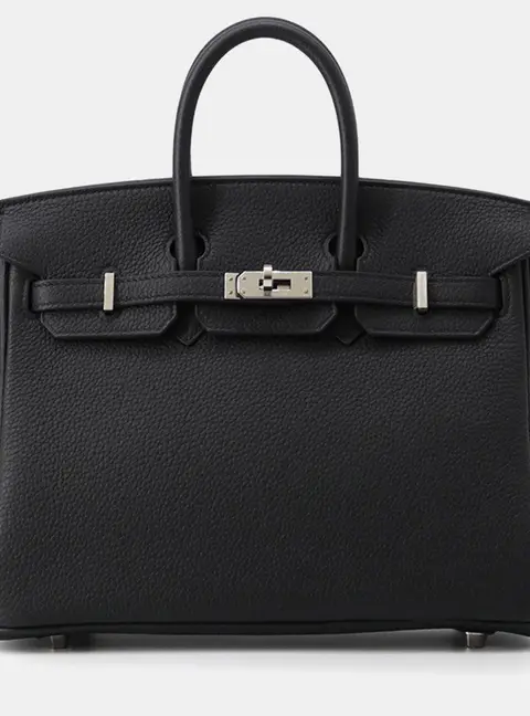 Hermes Birkin Black Togo Leather Size 25