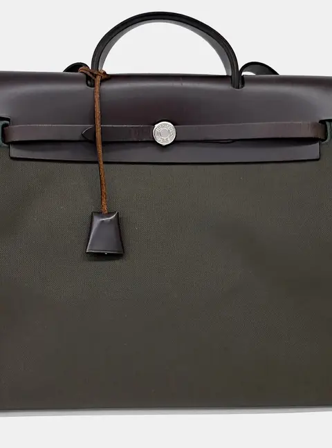 Hermes Multicolor Fabric NEW ZIP Herbag Large (T)