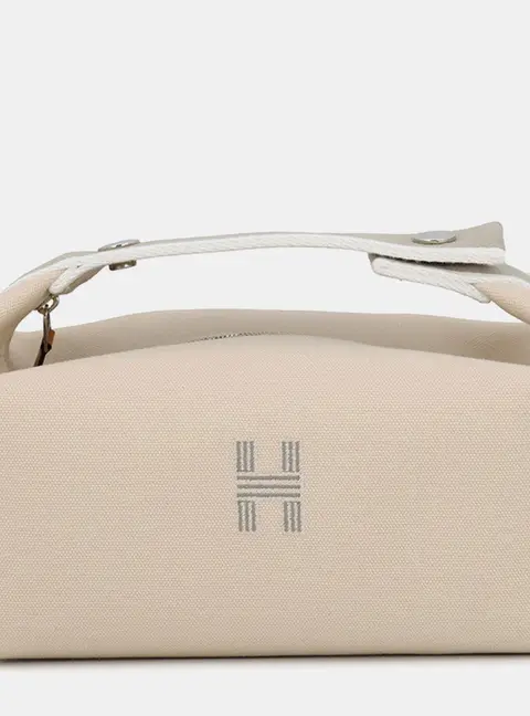 Hermes Bride A Brac Beige Canvas Size PM