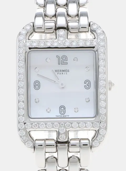 Hermes Cape Cod CC1.235 Stainless Steel Quartz Women's Wristwatch 33 mm