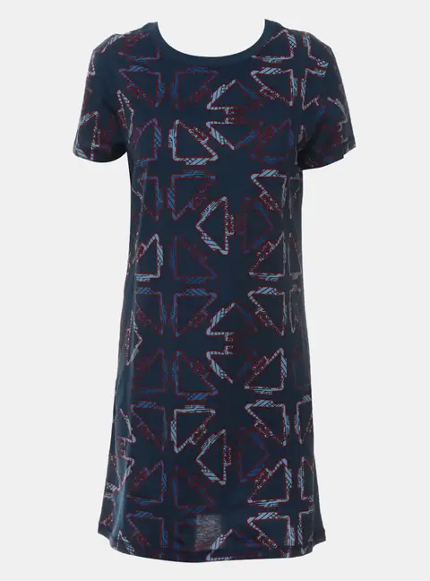 Herm&egrave;s Robe Droite Tatersales Straight Dress