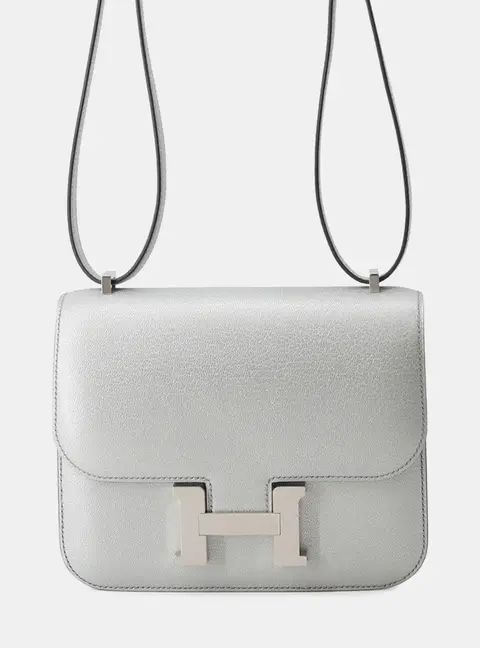 Hermes Constance 3 Miroir Argent Chevre Shamqila Size Mini