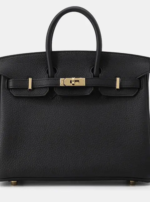 Hermes Birkin Black Togo Leather Size 25