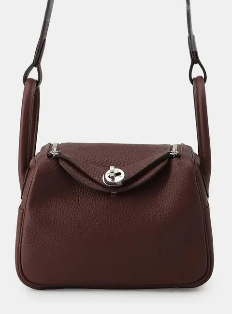 Hermes Lindy Terre Taurillon Clemence Size Mini