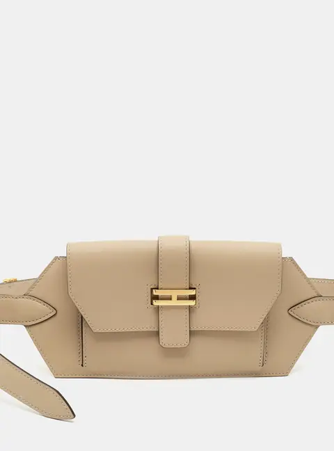 Hermes Elan Pocket 24 Trench Swift Leather Belt Bag