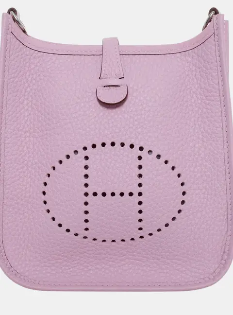 Hermes Evelyne 16 Amazone Lilac Clemence Leather Crossbody Bag