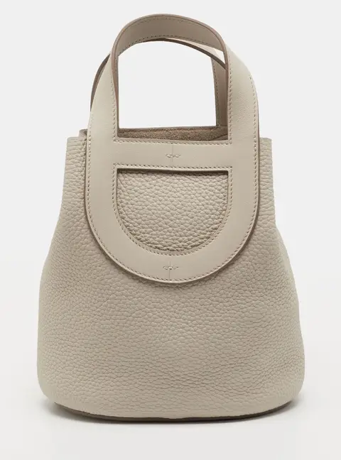 Hermes In The Loop 18 Beton Taurillon Clemence and Swift Leather Tote