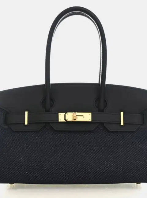 Hermes Birkin 29 Bleu Indigo Shoulder Bag