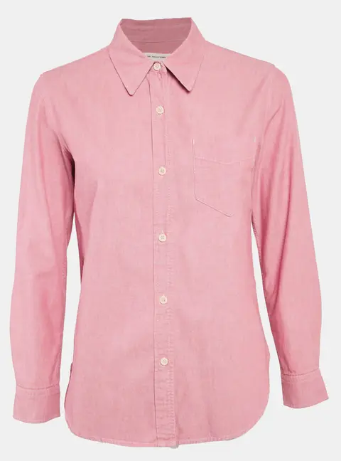 Isabel Marant Etoile Pink Cotton Long Sleeve Shirt S