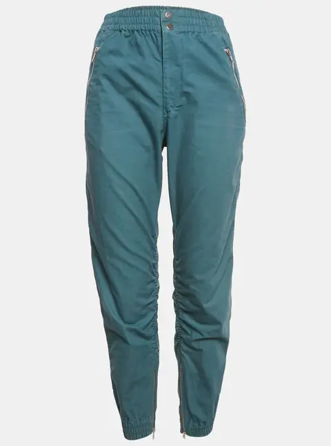Isabel Marant Etoile Blue Cotton Nemes Elasticated Waist Pants XS