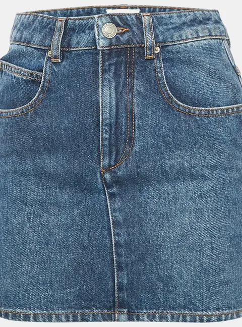 Isabel Marant Etoile Denim Mini Skirt S
