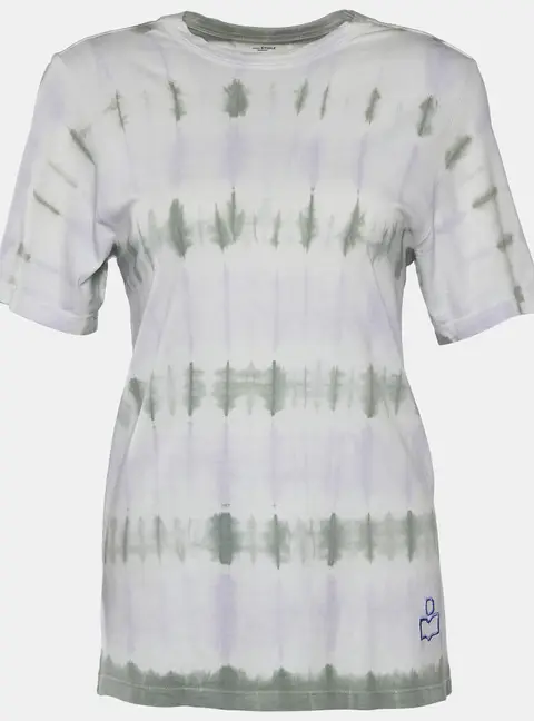 Isabel Marant Etoile Jersey Tie & Dye Dena T-Shirt XS