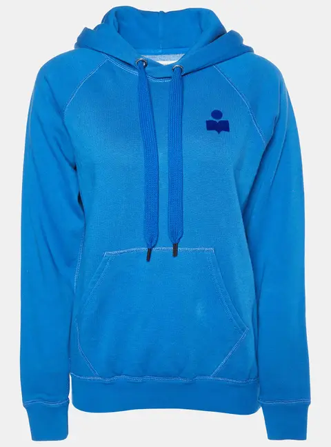 Isabel Marant Etoile Blue Knit Hoodie S