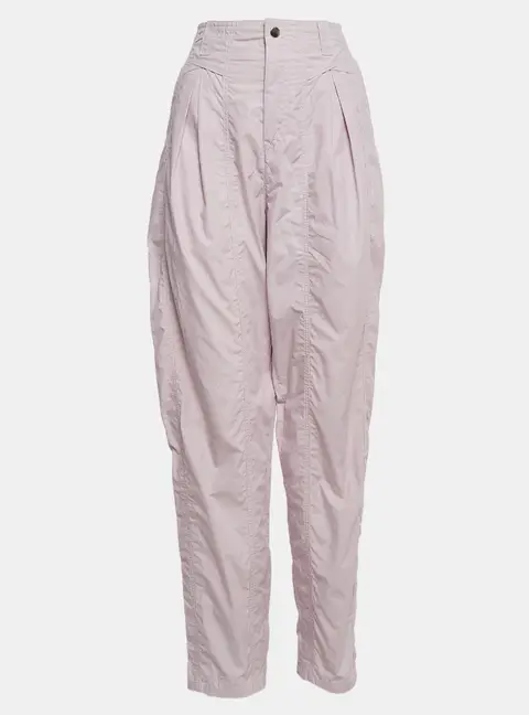 Isabel Marant Light Purple Cotton Pleated Trousers M