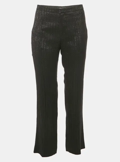 Isabel Marant Black Lurex Trousers M