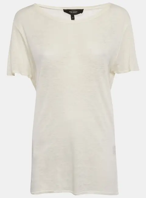 Isabel Marant Off-White Jersey T-Shirt M