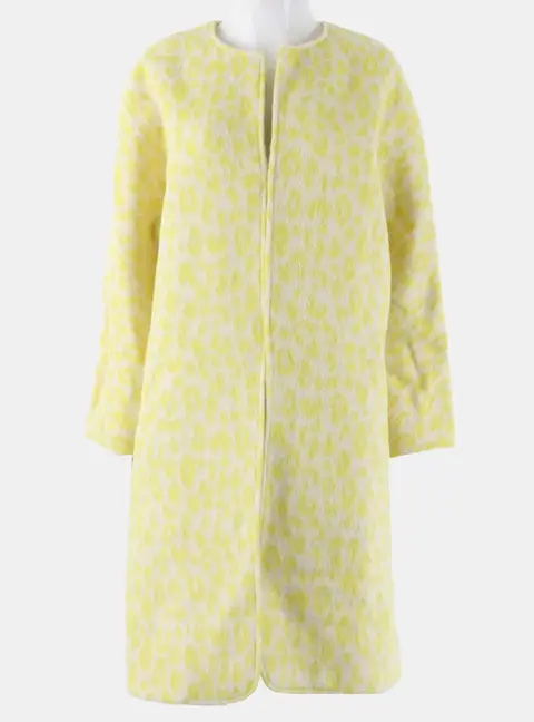 Isabel Marant Yellow Wool Coat
