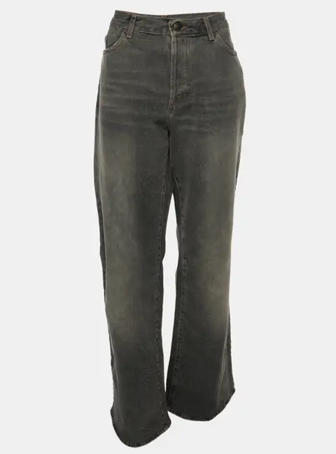 Just Cavalli Grey Denim Flared Jeans XXL