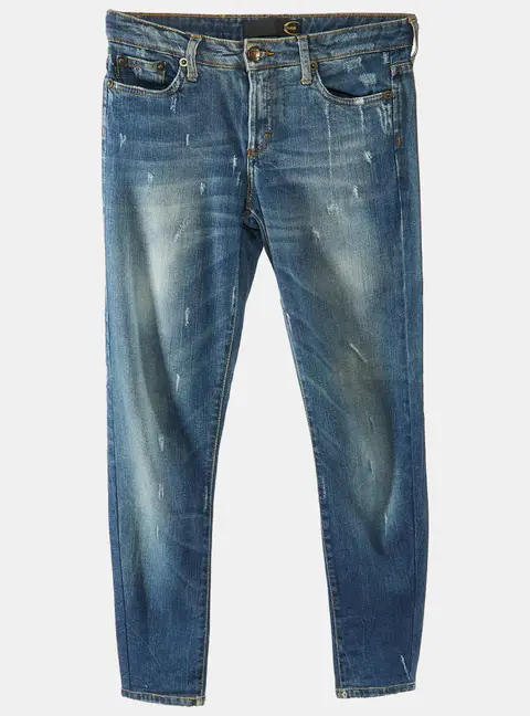 Just Cavalli Blue Denim Slim Fit Jeans S/Waist 29"