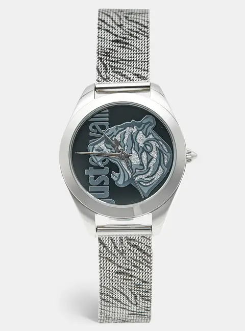 Just Cavalli Pantera JC1L210M0035 Black Dial Stainless Steel Women's Wristwatch 32 mm