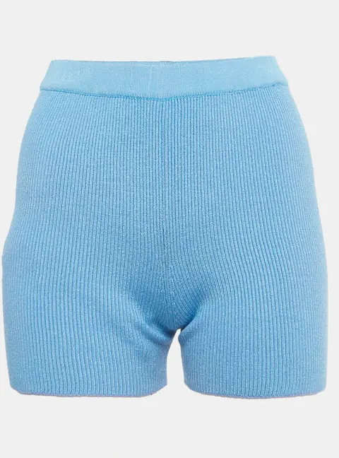 Jacquemus Blue Knit Shorts M