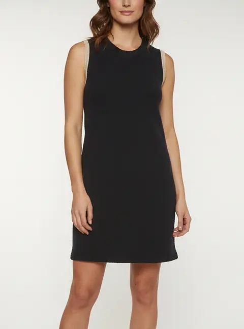 Jacquemus Navy Blue Textured Knit La Robe Sorbetto Dress S