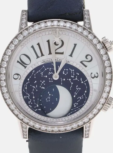 Jaeger-LeCoultre Rendez-Vous Moon Q3533490 Automatic White Diamonds 18K White Gold Women's Wristwatch 39mm